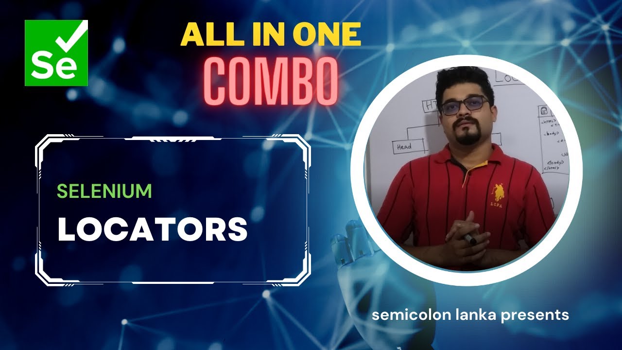 Selenium Locators සිංහලෙන්