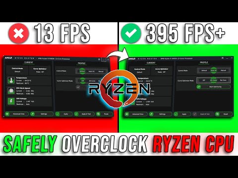Overclock レン　２枚 SAFELY* OVERCLOCK RYZEN CPU FOR PERFORMANCE in 2024📈 - YouTube