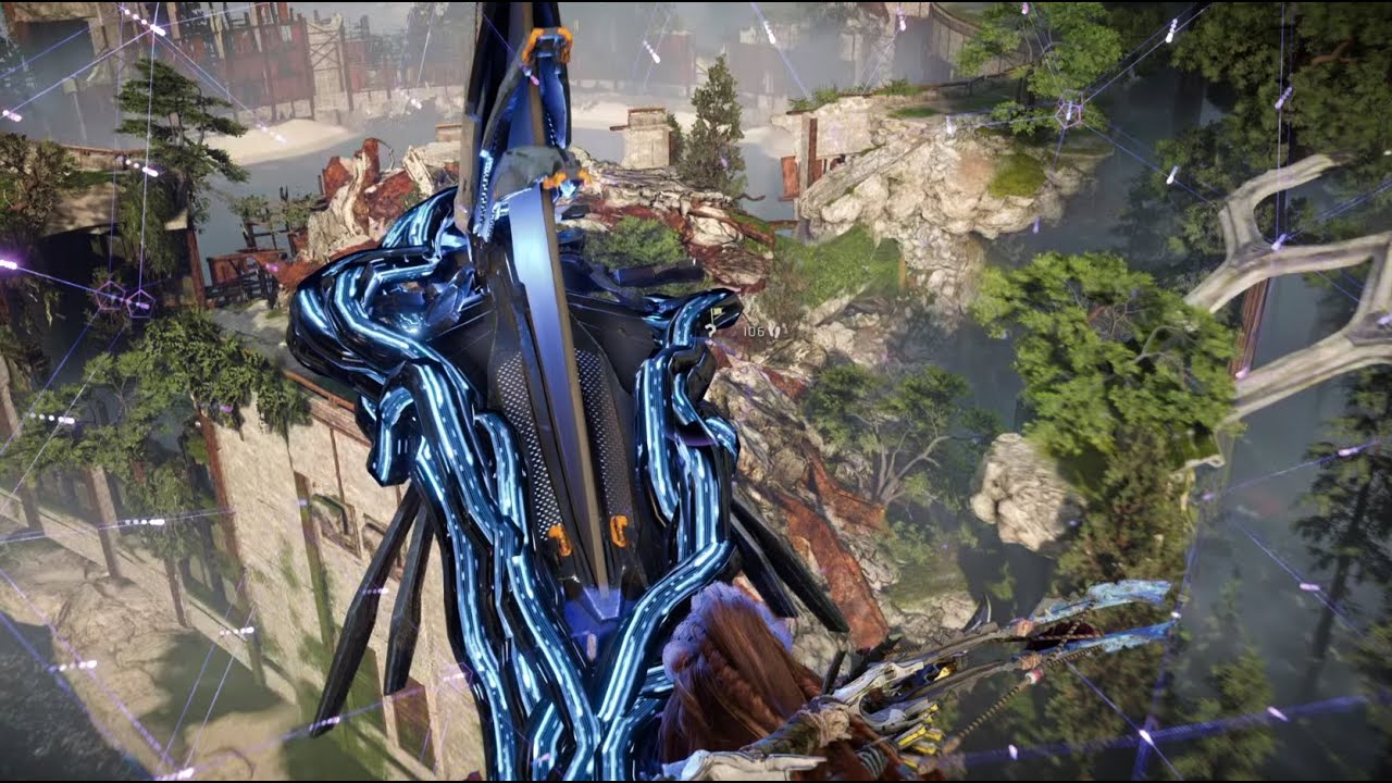 Horizon Forbidden West Metal Flower Near The Greenhouse. Apex Shell