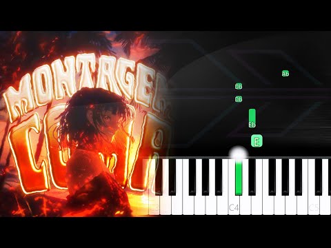 MONTAGEM COMA Piano Tutorial
