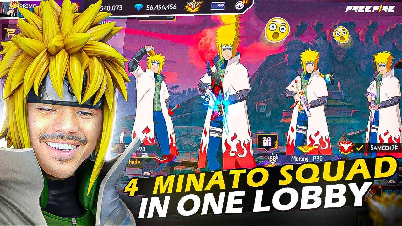 4 Minato Bundle on Same Lobby😱 21 Kills With Headshot Only - Laka Gamer