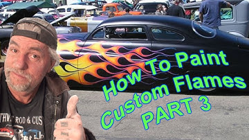 How To: Paint Flames For Beginners - Custom Paint Tech Tips - Part 3
