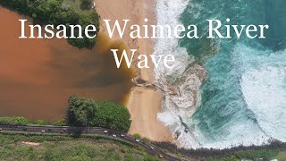 INSANE Waimea River Wave - 'biggest ever' by Tucker Wooding 4,214 views 1 year ago 1 minute, 8 seconds