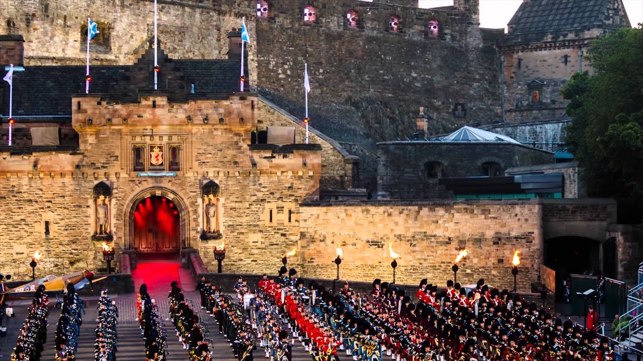 edinburgh Tattoo Opening Slideshow YouTube