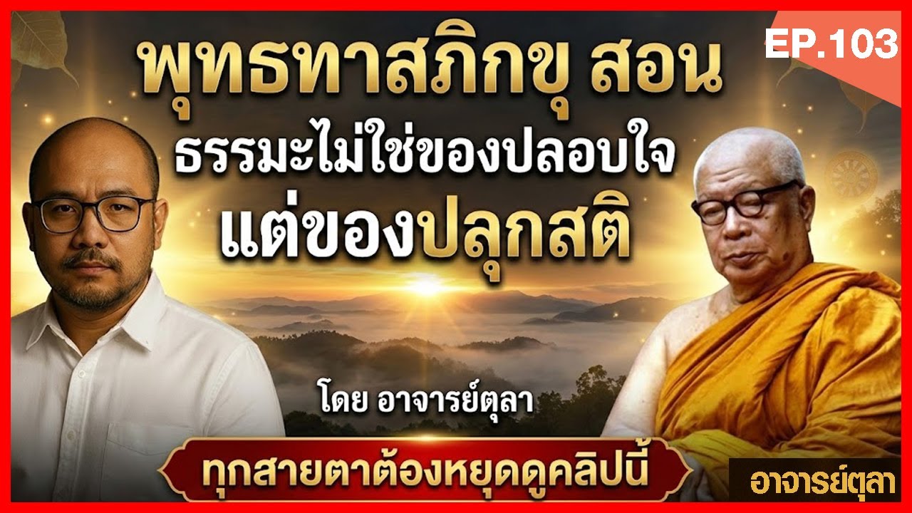 “ธรรมะไม่ใช่ของปลอบใจ…แต่คือของปลุกสติ คำสอน พระพุทธทาส (ฟังก่อนจะหลงไปไกลกว่านี้)”