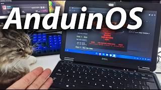 😺 Wow! - Anduin OS thinks it's Windows 11 (on an old Laptop!)