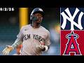 New York Yankees Highlights: vs Los Angeles Angels | 9/2/26