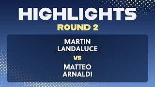 Martin Landaluce vs Matteo Arnaldi | 2026 Cincinnati Open | Round Two