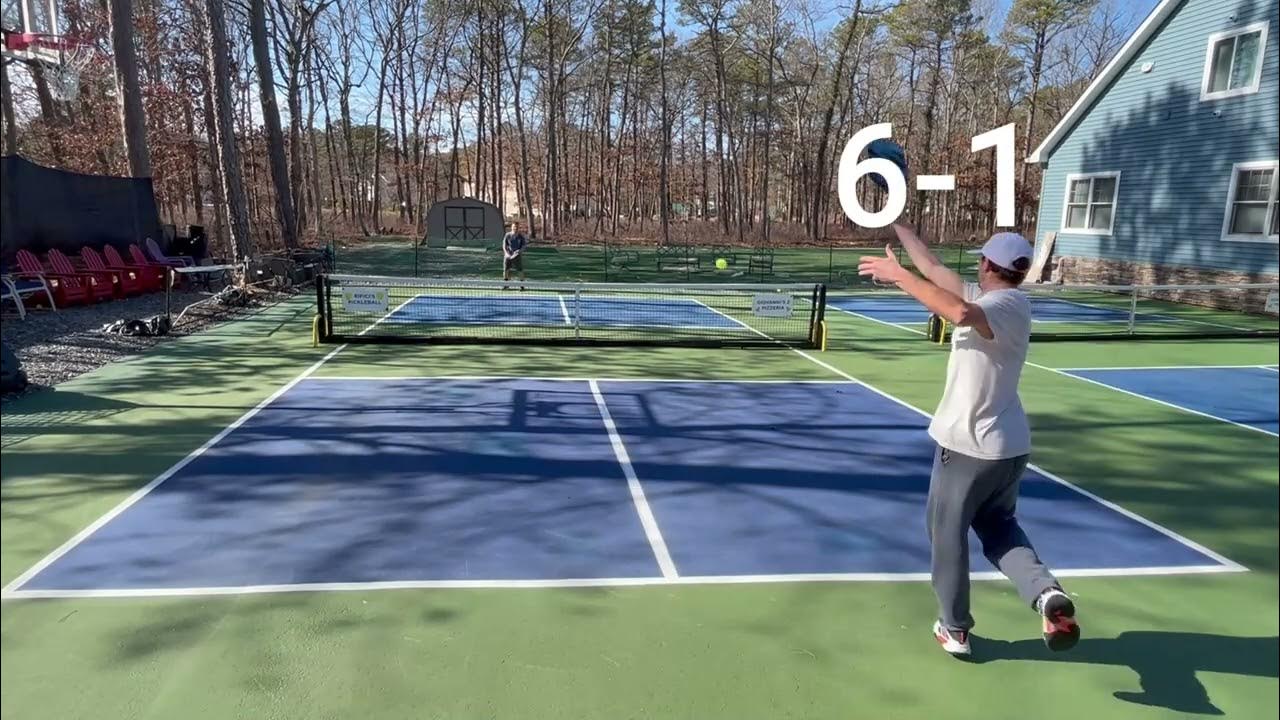 PICKLEBALL SINGLES MATCHES AT THE PICKLEBALL PALACE!! YouTube