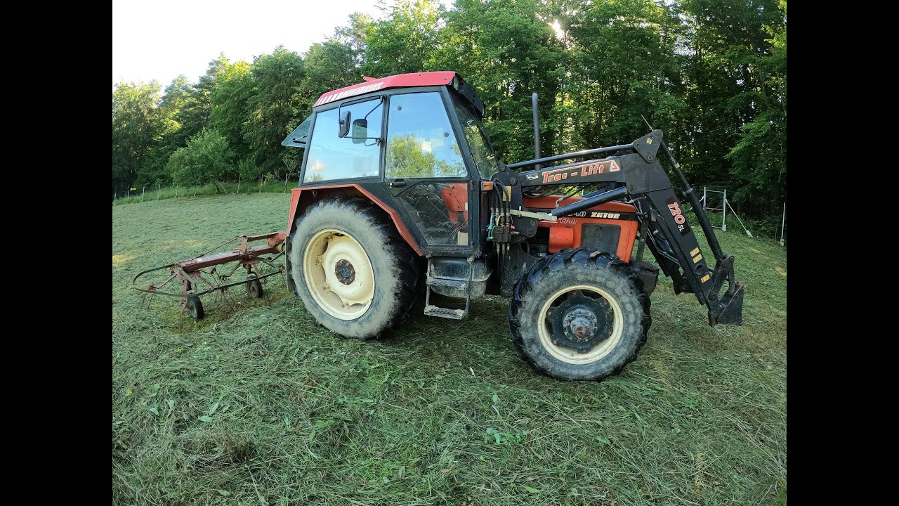 // ZETOR*VLOG 07/2020 // ZETOR 7340 TURBO + FELLA / ROZHADZOVANIE TRÁVY