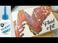 Как использовать старый холст в технике Акриловая заливка | Fluid Art | Acrylic Pouring