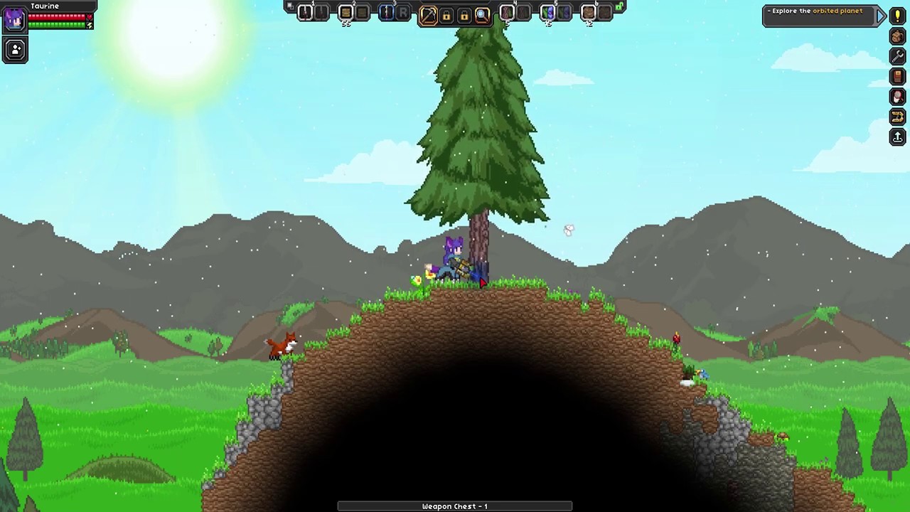 Modded Starbound [Frackin universe] Part 1: My ship is an island?