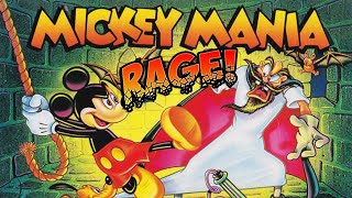 A GOD AWFUL GAME! RETRO RAGE: Mickey Mania (Megadrive)