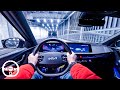 2023 kia ev6 gt 585hp night pov drive onboard 60fps