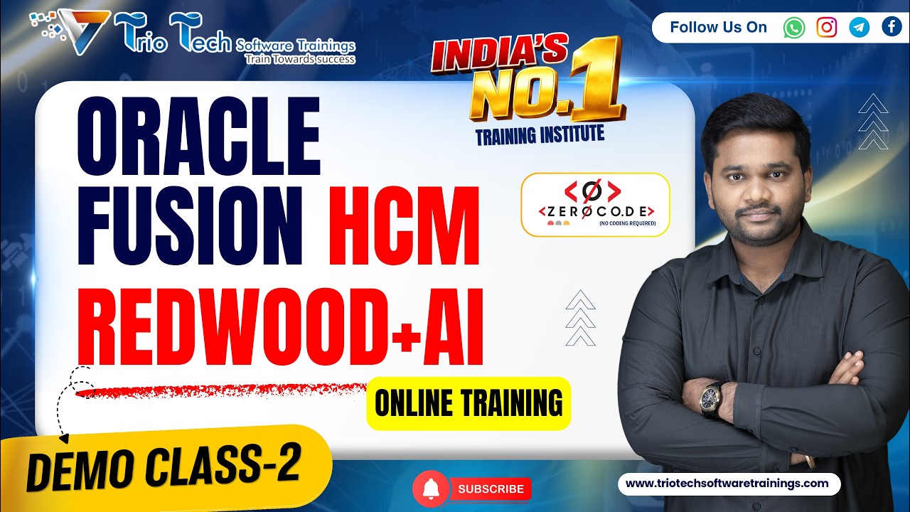 Learn In-Demand Oracle Fusion HCM + Redwood AI Skills | Demo Session 2 ...