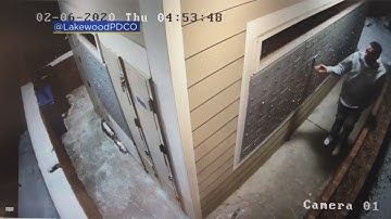 Suspect Seen Opening Mailboxes At Lakewood Apartment Complex