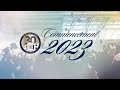 2023 commencement 1 pm ceremony