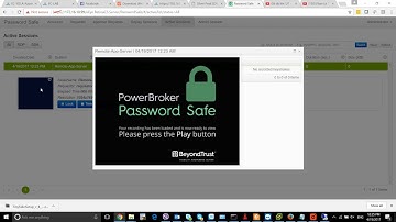 Demo BeyondTrust Password Safe - Monitor Session