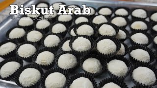 Biskut Arab Legend, 4 bahan saja | gebu dan cair dimulut