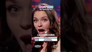 My Top 06 - EUROVISION SONG CONTEST 2026 | New: 🇺🇦 (So Far) 🎶😍 #esc2026