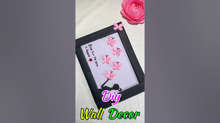 Diy Wall Hanging | Diy Cute Wall Decoration | Room Decor | #shorts #ytshorts #walldecor #walldecor