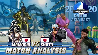 SFV CE Match Analysis: CPT Online Asia East 1 - Momochi (Seth) vs. Shuto (Urien)