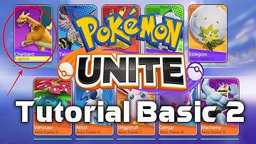 Pokémon UNITE Mobile Tutorial (Basic 2) Charizard Evolved Gameplay Walkthrough (iOS/Android)