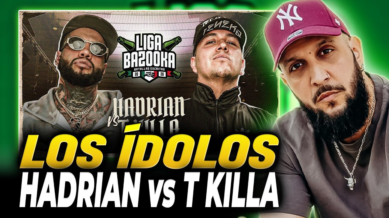🔥 HADRIAN vs T KILLA 🔥 LA VIEJA ESCUELA DE MEX 🔥 #LIGABAZOOKA MÉXICO