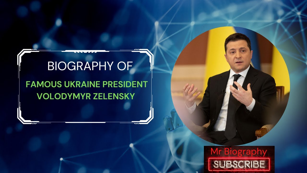 Biography Of Famous Ukraine President Volodymyr Zelensky In English //Mr Biography