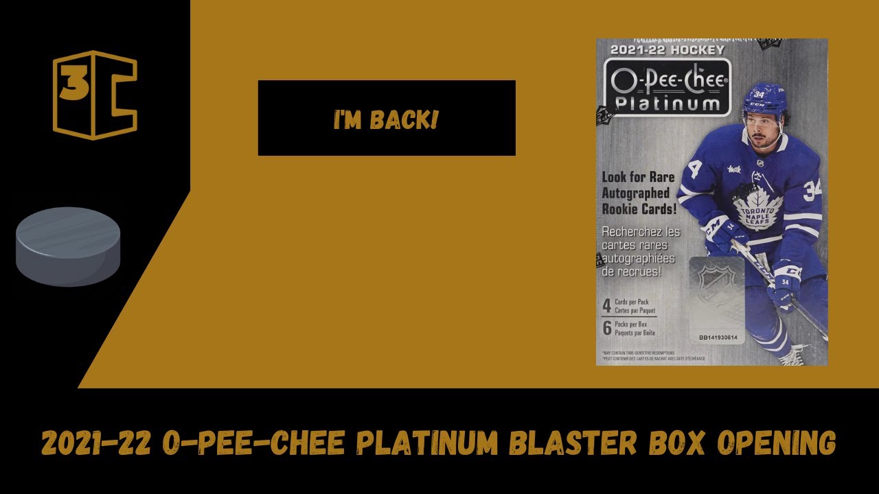 202122 OPeeChee Platinum Blaster Box Opening! I'm Back! YouTube