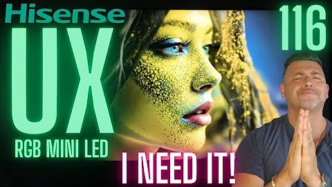 HISENSE 116 UX Mini-Led TV The Future Is Here!
