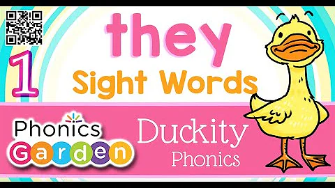 THEY | Sight Word | Duckity Phonics | Phonics Garden