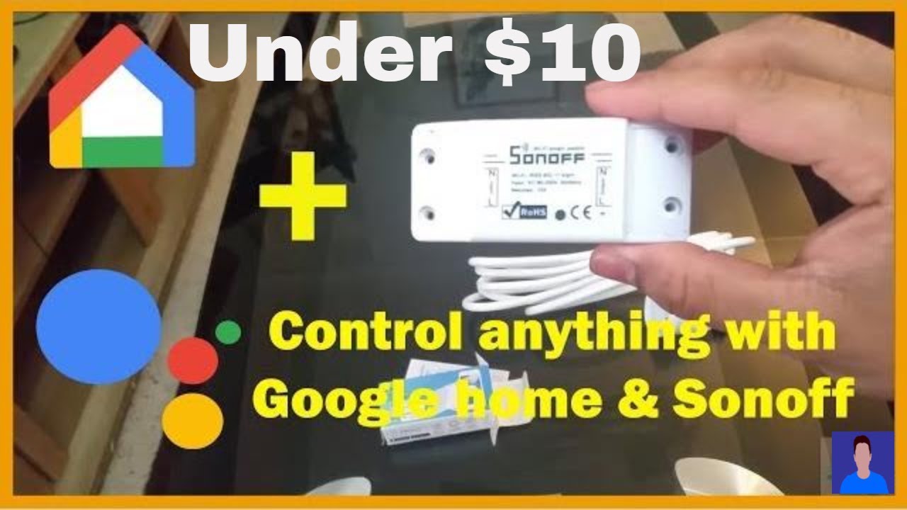 sonoff app google home