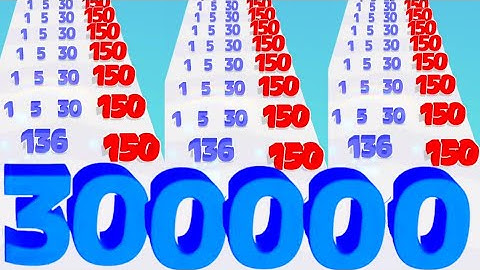 Number Master Vs Jelly Run 2048 ( Max levels ) Number master infinity math games Ios new update