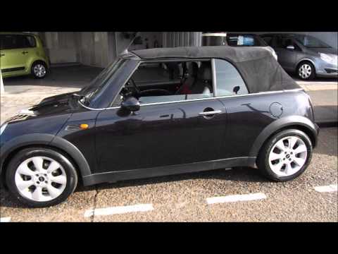 Mini Cooper Convertible 2006 (56) Metallic Black