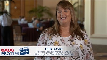 OATUG Pro Tips: Take Five – Supplier vs. iSupplier