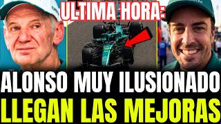 🚨ACABA DE PASAR: FERNANDO ALONSO PONE FECHA a las MEJORAS y avisa que ¡EN JAPÓN CAMBIARÁ TODO!