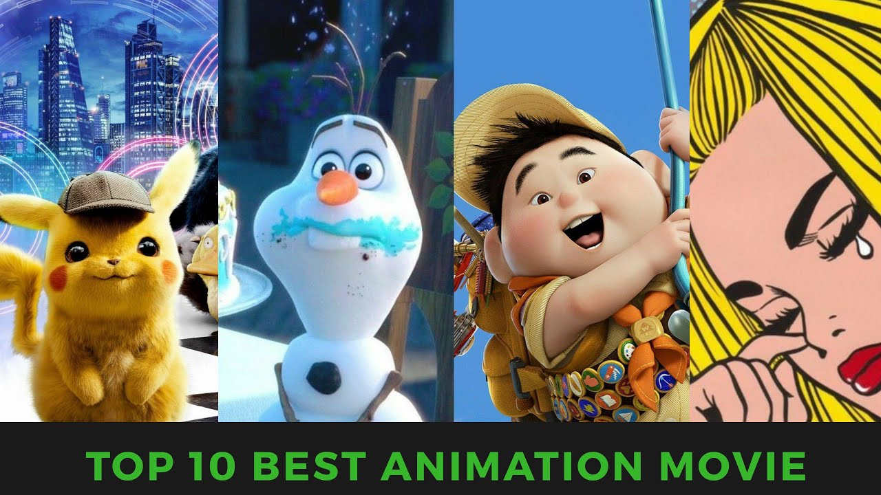 Top 10 Animation Movies In Hindi |Dubbed In Hindi | All Time favourite