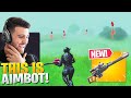 so Fortnite added an AIMBOT LTM...