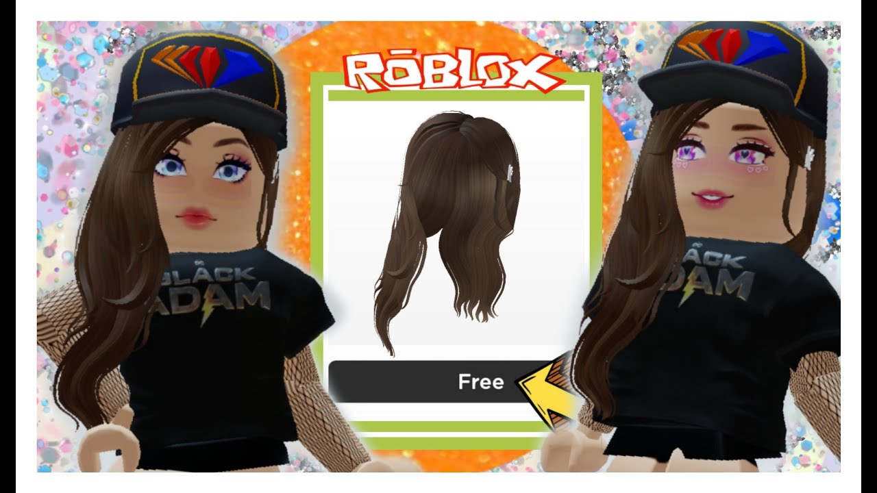 ITEM GRÁTIS!!!! Como Pegar o cabelo da karlie kloss no roblox 😵‍💫💓