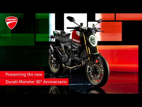 Presenting the new Ducati Monster 30° Anniversario