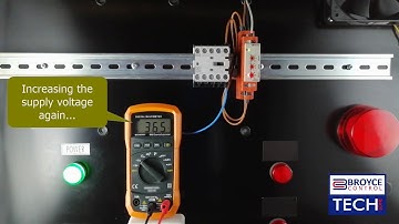 LXPRC/S 3-Phase Voltage Monitoring Relay - Under and Over Voltage Trip Demonstration