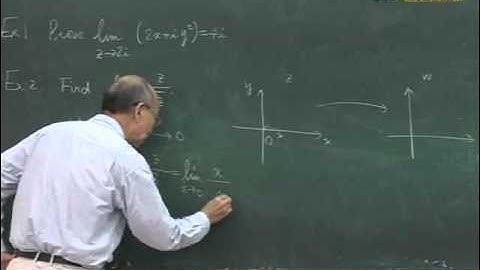 Lec04 複變函數論 第二章 Analytic Functions (1/4)