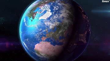 Create high tech 3d terrain city map path animation video - Best Other service