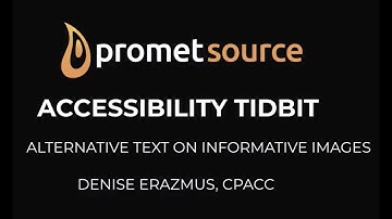 Alternative Text on Informative Images