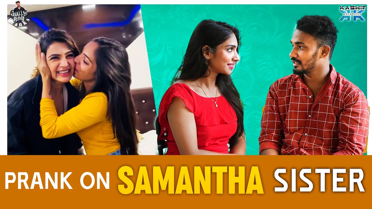 Prank On Samantha Fan Girl 👧 Telugu Prank videos Telugu Pranks