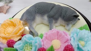 Siberian Dog Jelly Cake I How To Jelly