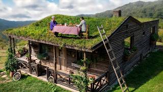 : Traditional Azerbaijani Breakfast In The Mountains