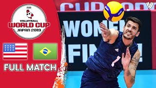 USA 🆚 Brazil - Full Match | Men’s Volleyball World Cup 2019