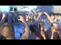 Gekkenhuis op de TMF Beachparty 11-08-09 Chersonissos